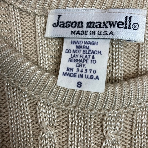 Vintage Jason Maxwell Sweater Vest - Picture 7 of 8